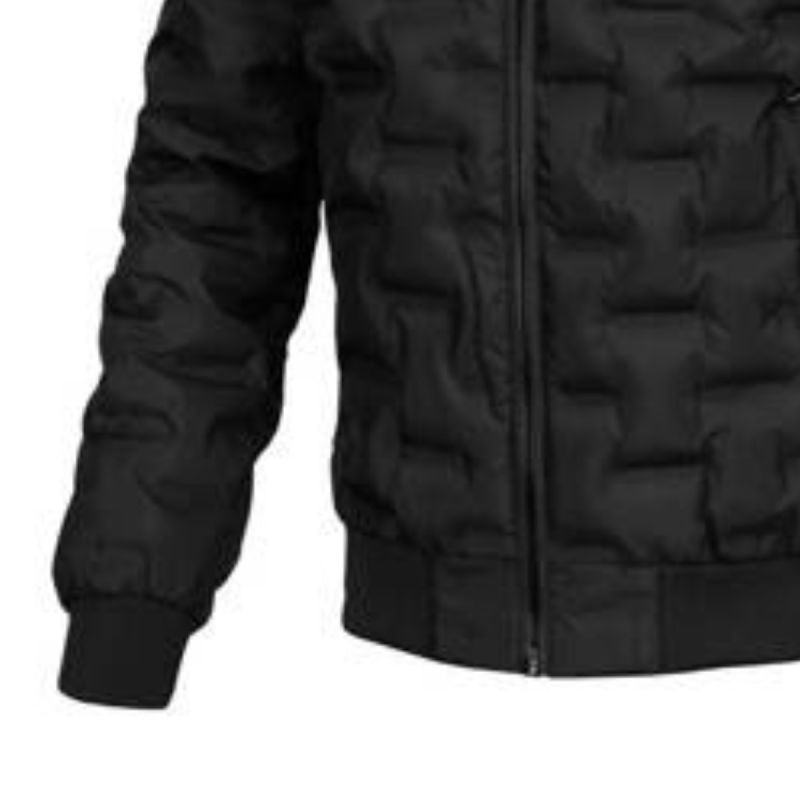 PIT BULL CARVER men's spring jacket black with hood - 52010490000 Odzież/Odzież na co dzień Your Sports Performance
