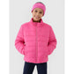 Girls' down jacket with synthetic filling 4F 4FJWSS25TDJAF515-54S *Kategoria tymczasowa Your Sports Performance