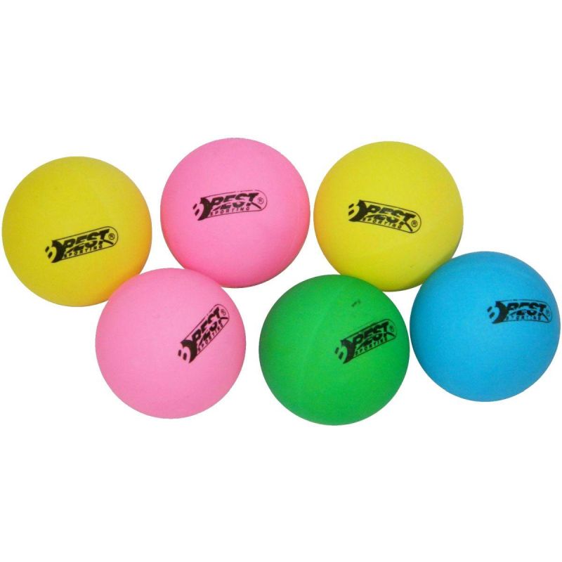 COLORFUL TABLE TENNIS BALLS 6 PCS BEST SPORTING Accessories Your Sports Performance