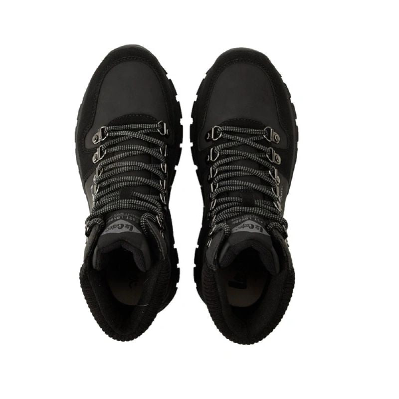 Lee Cooper women’s black insulated sport winter ankle boots