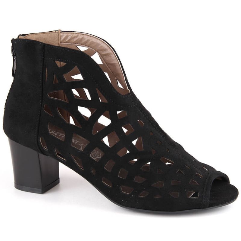 M.Daszyński W SAN32A suede ankle boots black Footwear/Lifestyle/M.Daszyński Your Sports Performance