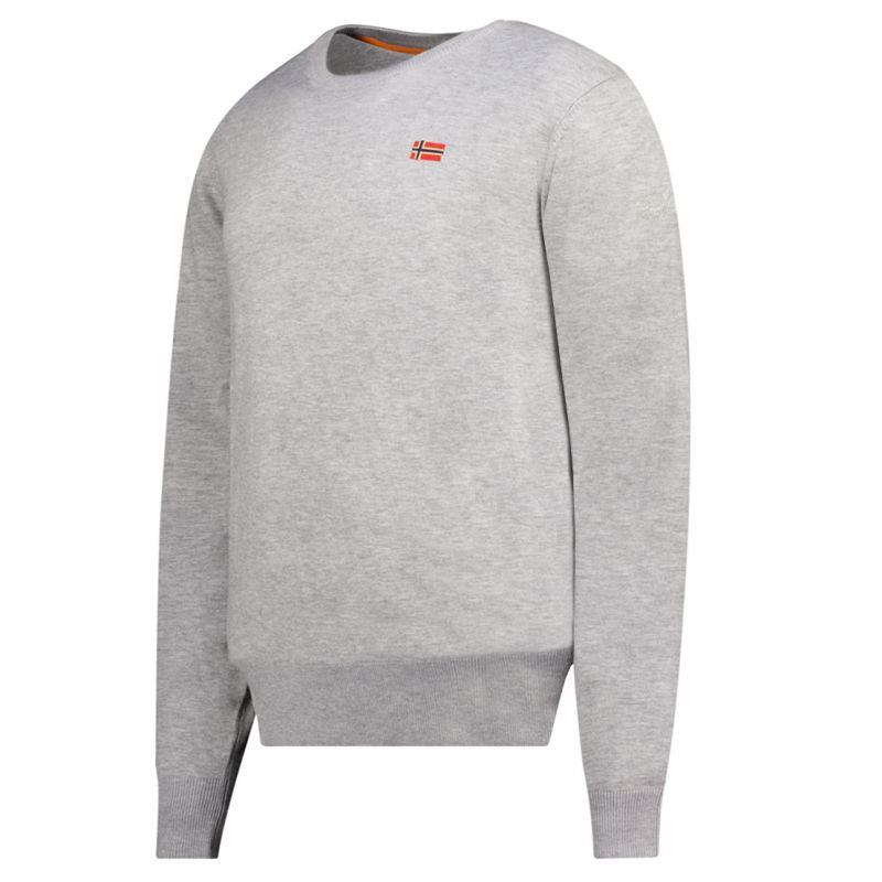 Geographical Norway Ferasmo DB 246 M sweatshirt WY1172H/GN-Light Gray Clothing/Outdoor/Geographical Norway Your Sports Performance