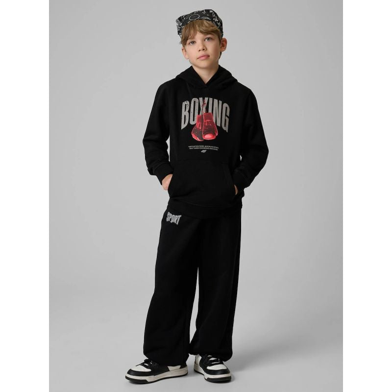 Boys' jogger sweatpants 4F 4FJRSS26TTROM1920-20S