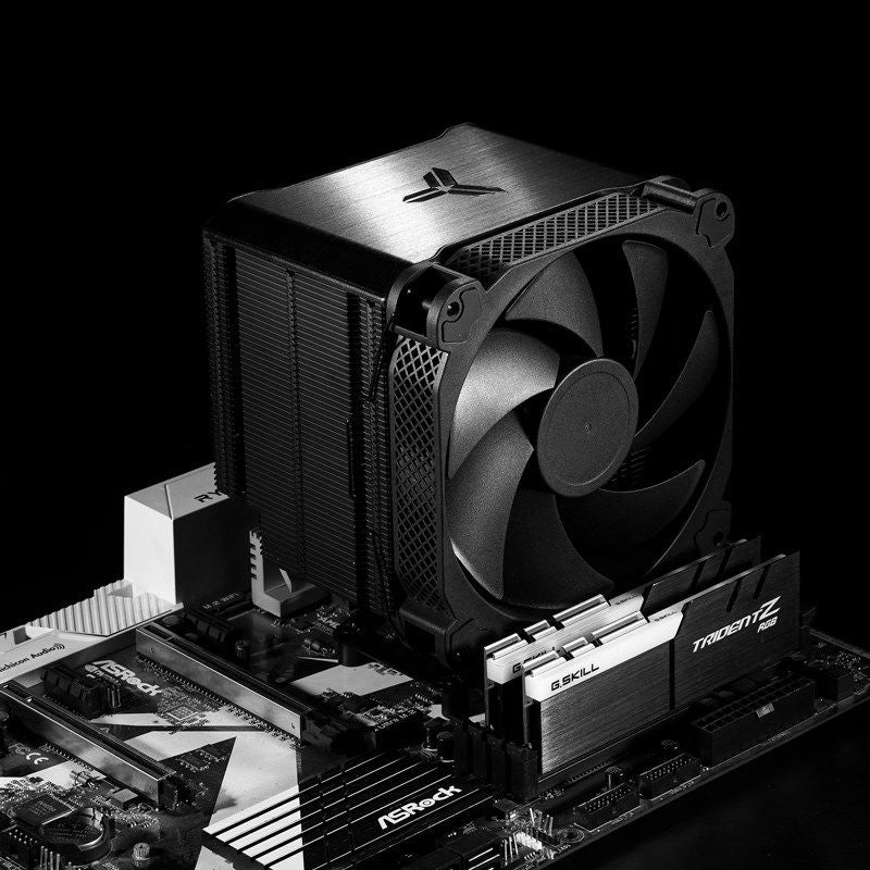 Jonsbo HX6250 Processor Radiator 14 cm Black 1 pc. Chłodzenie/Chłodzenie CPU Your Sports Performance