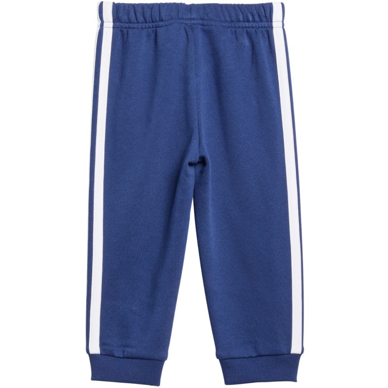 adidas Essentials Tiberio 3 Stripes Fleece Tracksuit for Kids Blue KC6004 Clothing Your Sports Performance