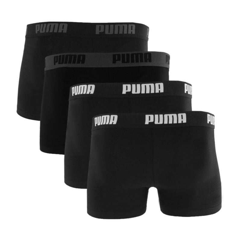 Puma Basic Men's Boxer Shorts 4-pack Black 938198 01 Clothing Your Sports Performance