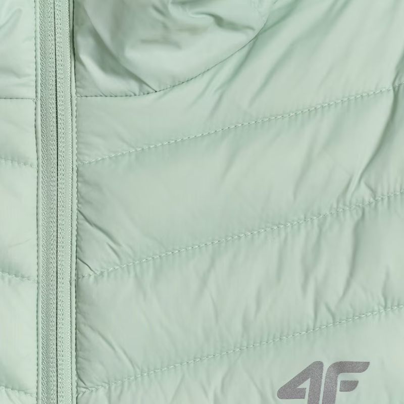 Jacket for girls 4F F0739 mint 4FJWSS26TDJAF0739 47S