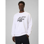 Men's sweatshirt without zipper and hood 4F 4FRAW25TSWSM2493-10S 4f