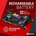 Razor CRAZY CART Shift Lightshow Lithium - Electric Drift Car Kid/Toys Your Sports Performance