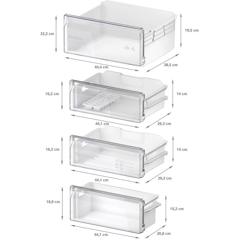 Built-in refrigerator BOSCH KIN96NSE0 193.5 cm high AGD - Produkty/Lodówki do zabudowy Your Sports Performance