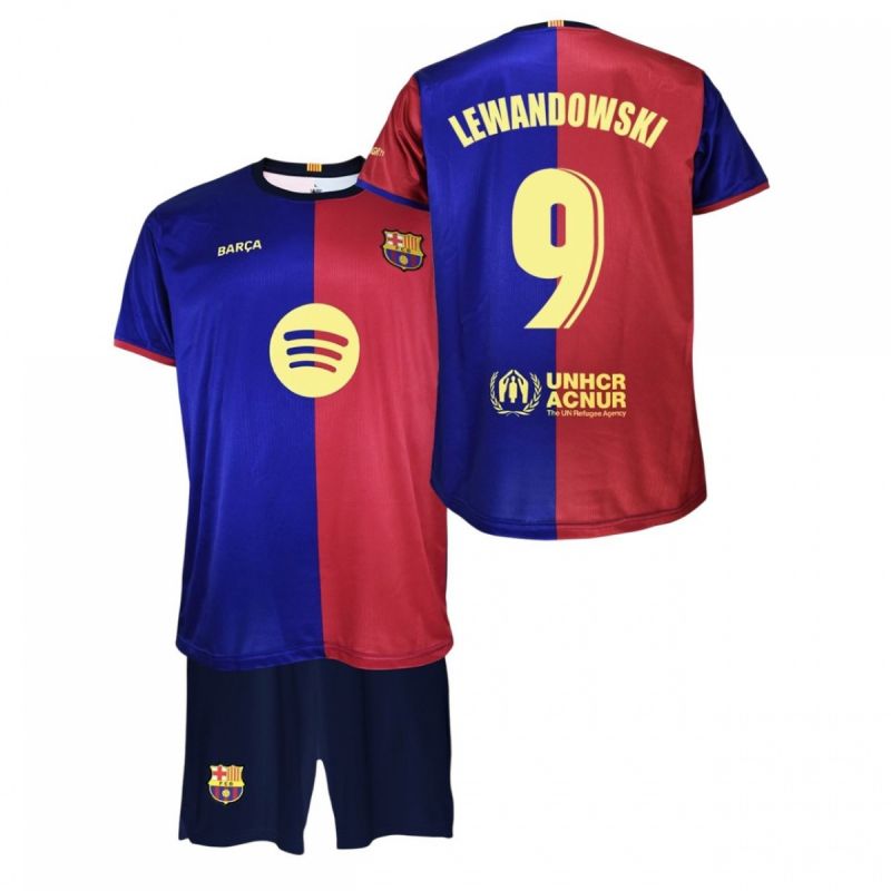 FC Barcelona Home FCB 2024/25 Lewandowski Jr BB19E-L Kit Clothing/Football/FC Barcelona Your Sports Performance