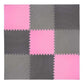 Multipack One Fitness MP10 puzzle mat pink and gray 9 pieces 10 mm In preparation Your Sports Performance