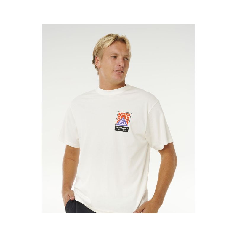 RIP CURL Search Dawn Tee Men's White