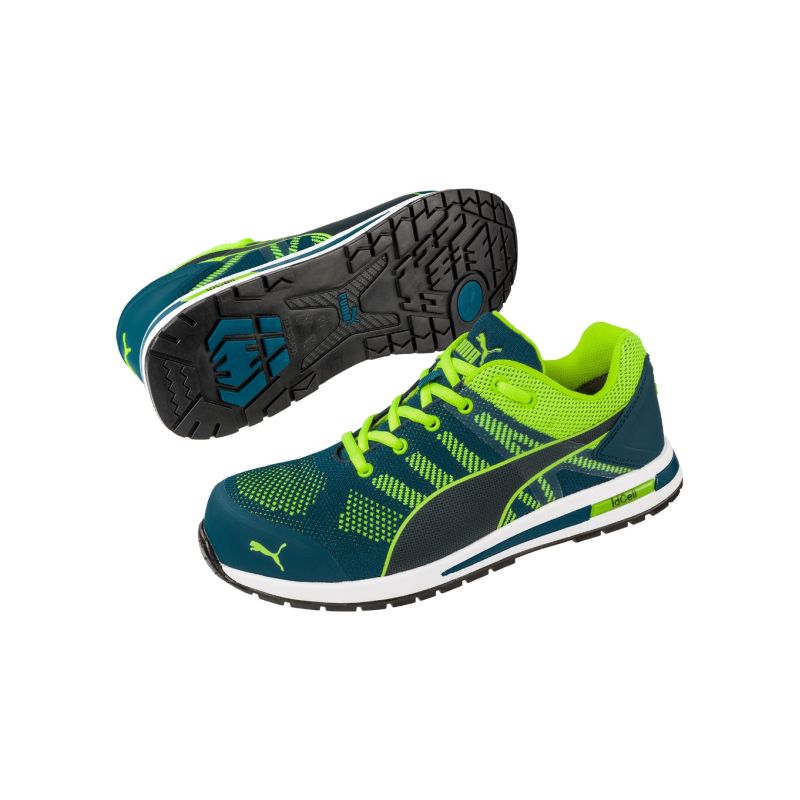 Elevate Knit Green Low Men's Shoes (Green)