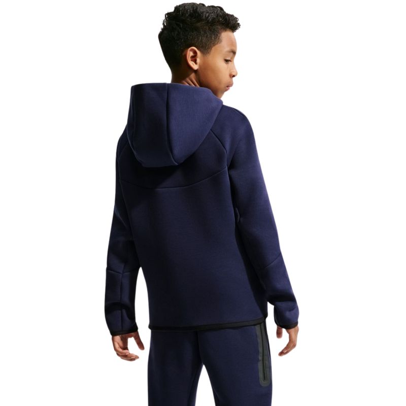 Nike FC Barcelona Tech Fleece Kids' Sweatshirt Navy Blue II3722 498
