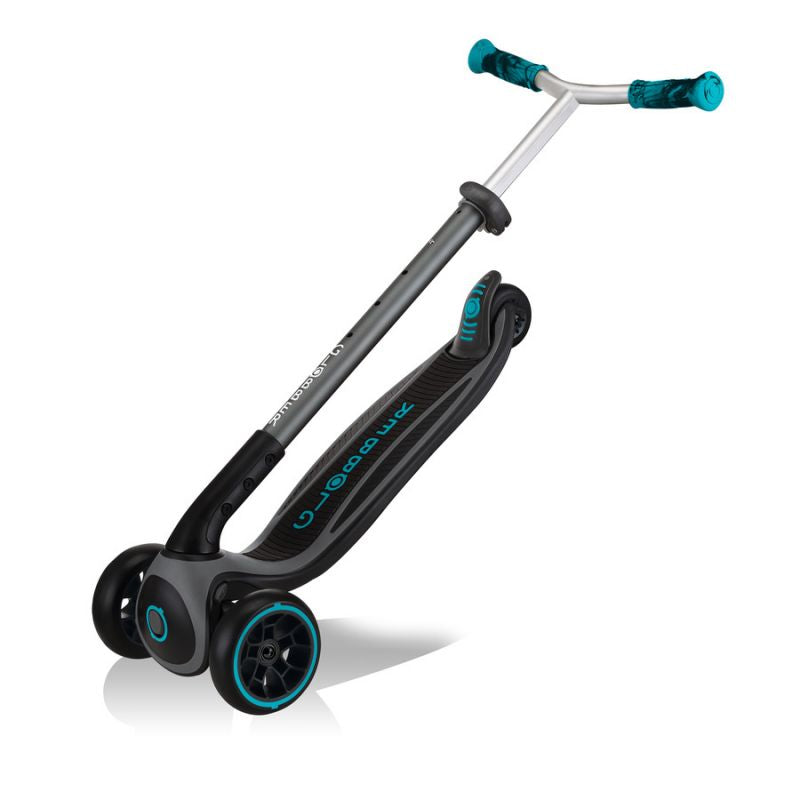 Globber Master Prime 3-wheel scooter / Black - Teal 664-105 Accessories/Skating/Hulajnogi Your Sports Performance