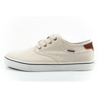 Wrangler Men’s Calypso Derby Sneakers, Ecru Casual Shoes, Stylish and Comfortable