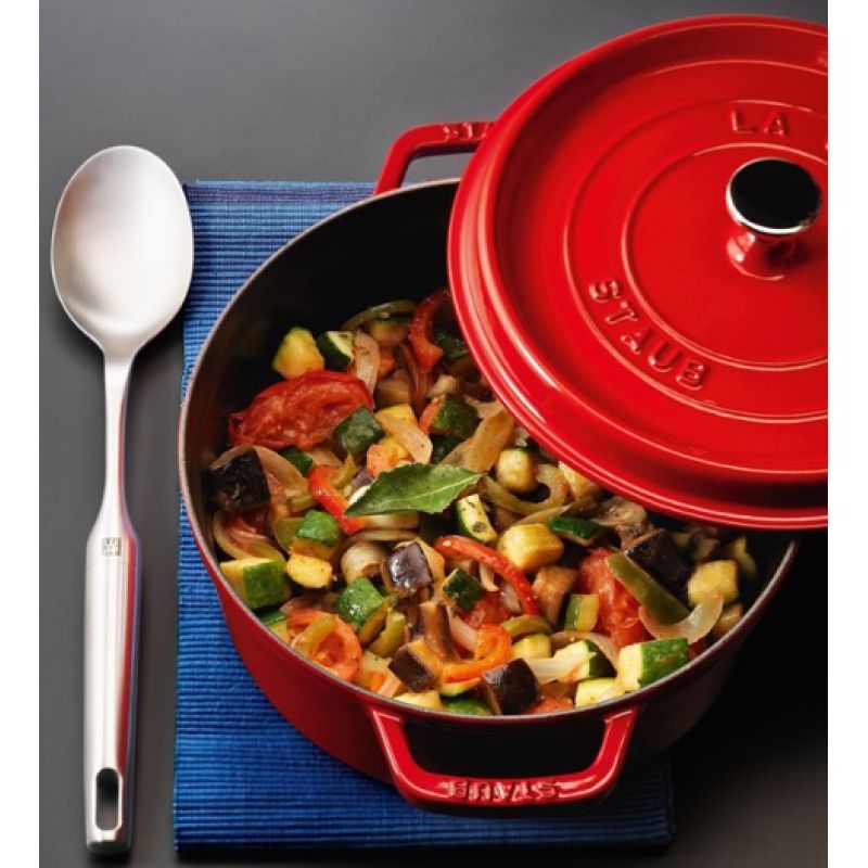 Cast iron pot, round, tall, STAUB 40502-285-0 - black, 4.8 ltr AGD - Produkty/Garnki / patelnie nieelektryczne Your Sports Performance