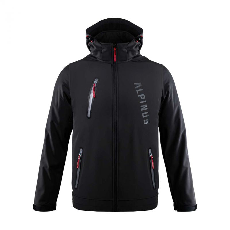Alpinus Denali softshell jacket black M BR43381 Clothing/Outdoor/Alpinus Your Sports Performance