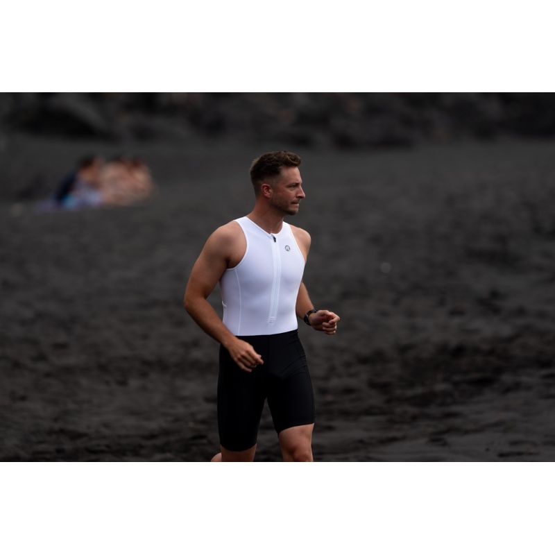 Rogelli triathlon FLORIDA black and white XS Rogelli/Inne/Triathlon/Men/Kombinezon Your Sports Performance