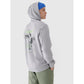 Men's sweatshirt with hood, open, 4F 4FRAW24TSWSM1821-27S *Kategoria tymczasowa Your Sports Performance
