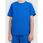 Boy's cotton T-shirt 4F 4FJWAW26TTSHM3507-36S