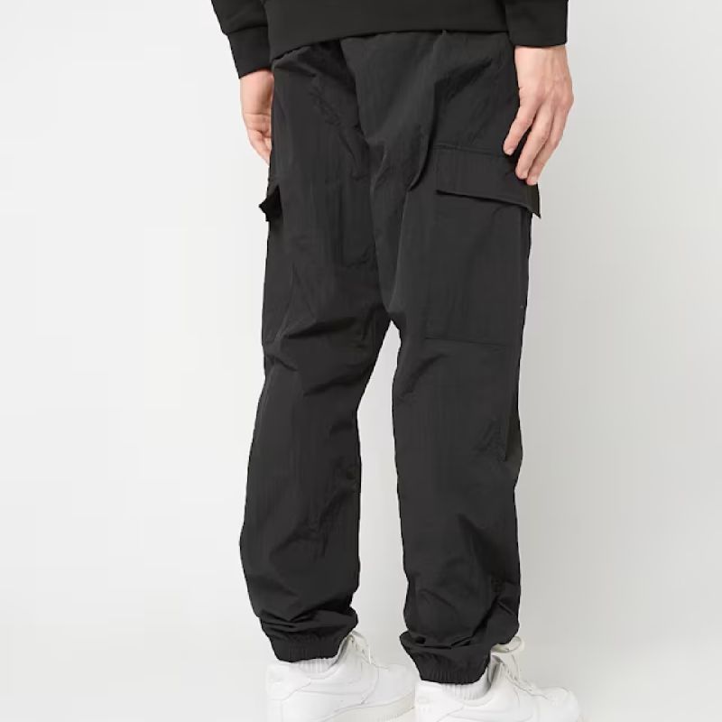 Men's Lacoste Woven Cargo Joggers Black - XH5121-00-031