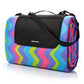 METEOR PICNIC BLANKET 200x200 cm XXL zigzags multicolor To be categorized Your Sports Performance