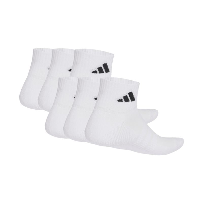 adidas Cushioned Essentials Ankle Socks 6 Pairs White KE5495