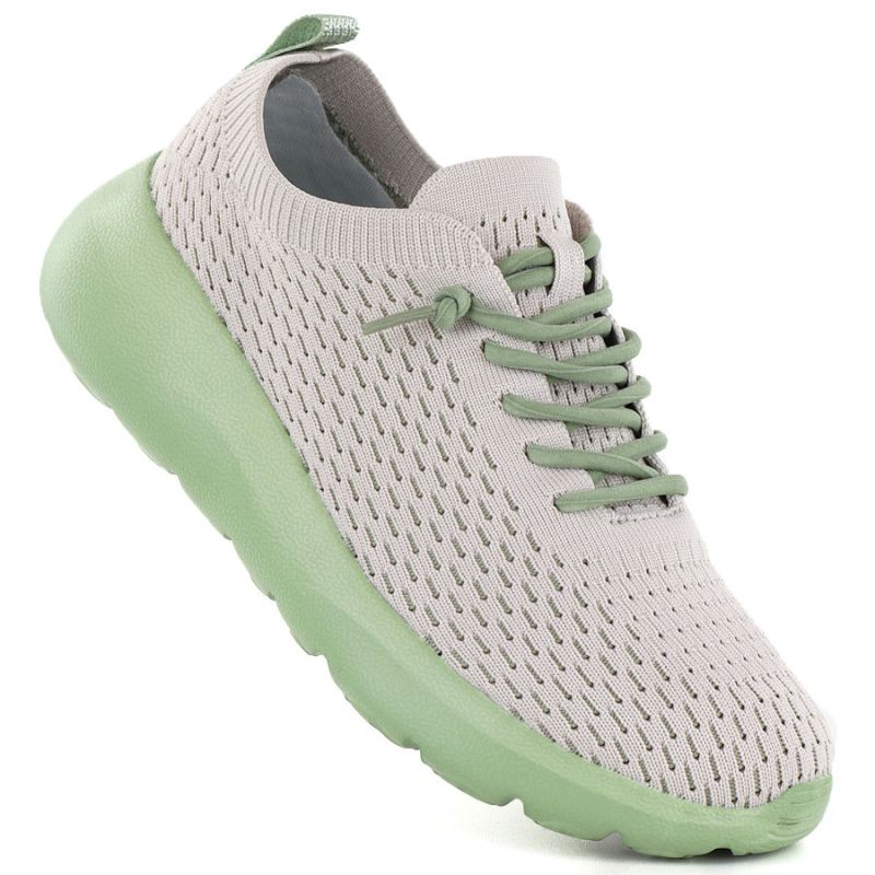 Beige women's sports shoes NEWS 26TX02-168 NEWS