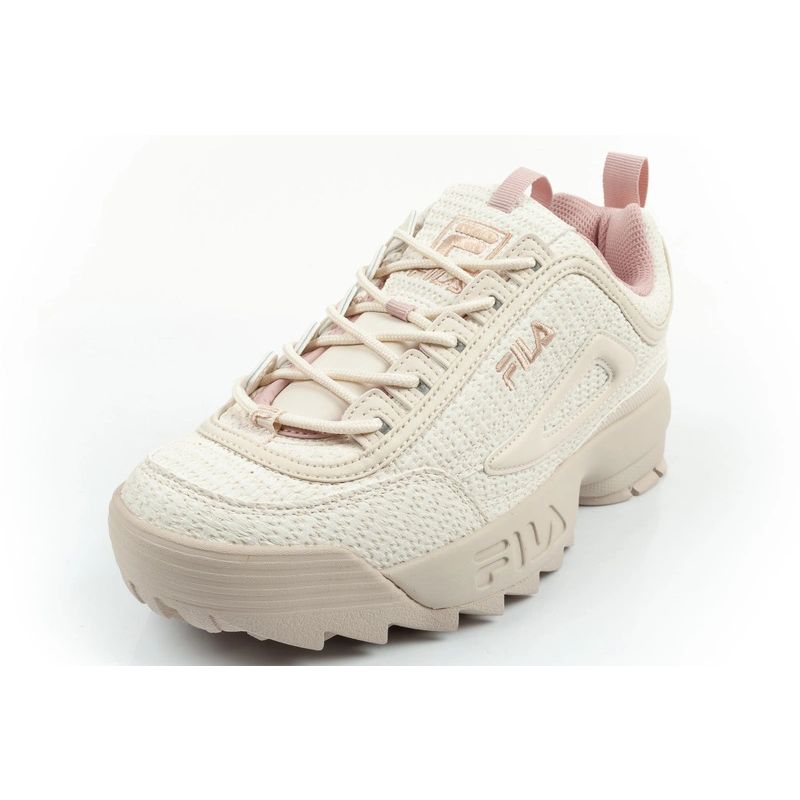 Fila Disruptor women's shoes sports sneakers fashionable beige comfortable Fila