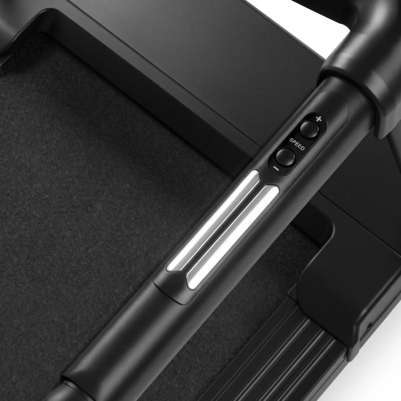 Spokey MOVI electric treadmill with handrails