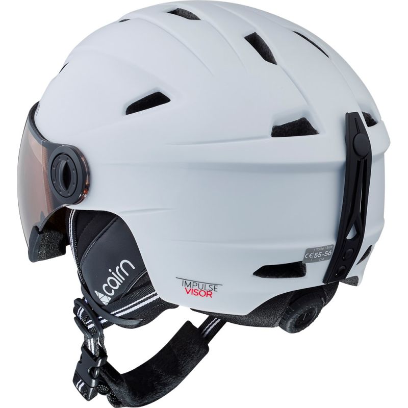 CAIRN HELMET IMPULSE VISOR 01 55/56 Narciarstwo/Kaski Your Sports Performance