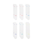 Nike Everyday Elevated Socks 6 Pairs White HQ8021 906