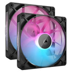 Corsair iCUE LINK RX140 RGB Computer Case Fan 14 cm Black 2 pcs. Chłodzenie/Chłodzenie - wentylatory Your Sports Performance