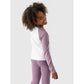 Longsleeve regular plain girls 4F Junior 4FJWAW24TLONF291-51S *Kategoria tymczasowa Your Sports Performance