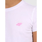 Girls' cotton T-shirt 4F 4FJWMM00TTSHF3615-10S