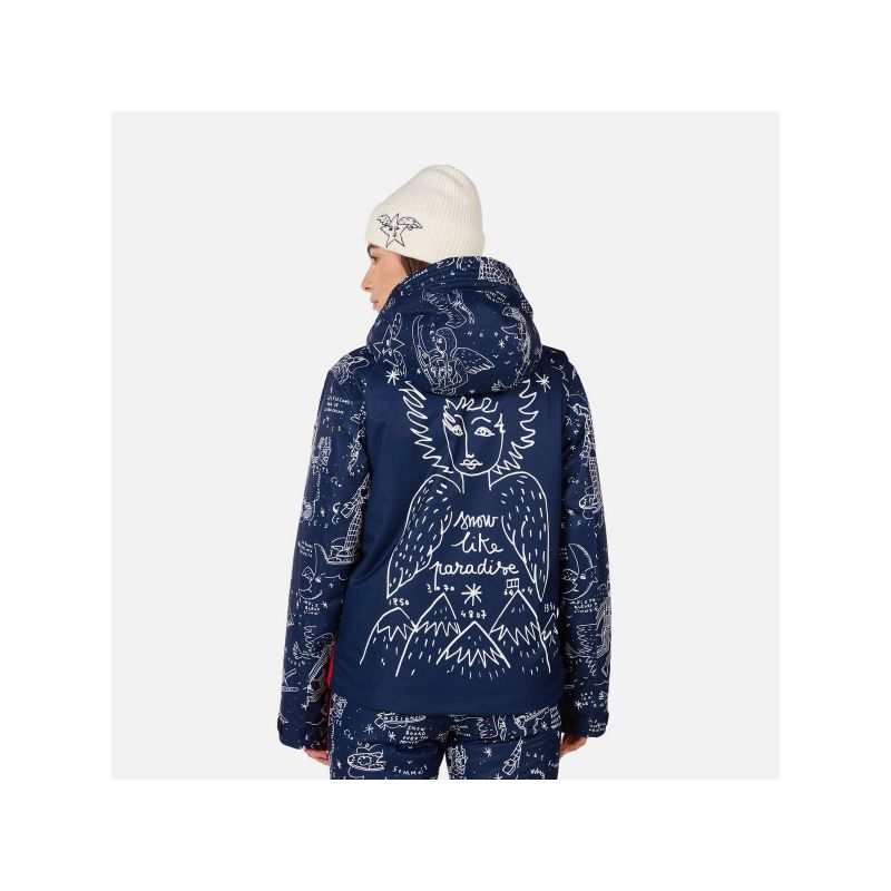 ROSSIGNOL W JCC SUBLIM JKT women's ski jacket navy blue