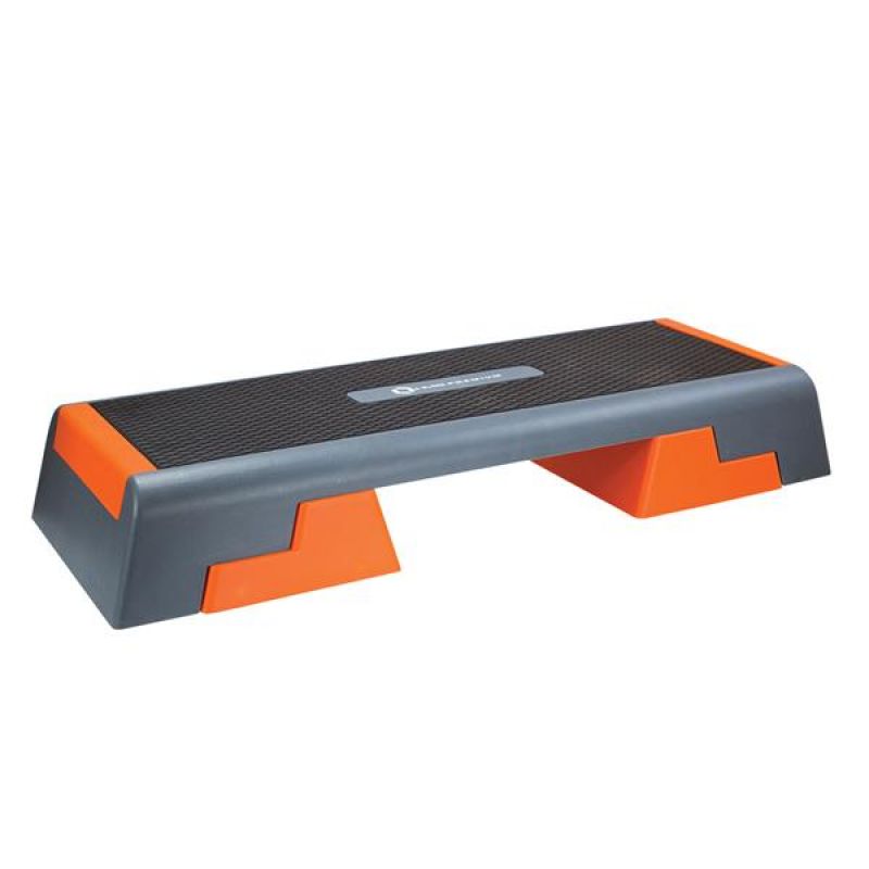 Step for aerobics HMS Premium AS007 BLACK / ORANGE Accessories/Training equipment/Stepy Your Sports Performance