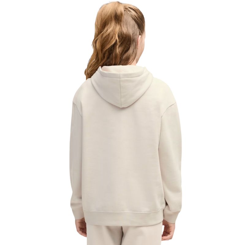 Kids' Puma ESS Centered Cat Logo Relaxed Hoodie beige 692973 82
