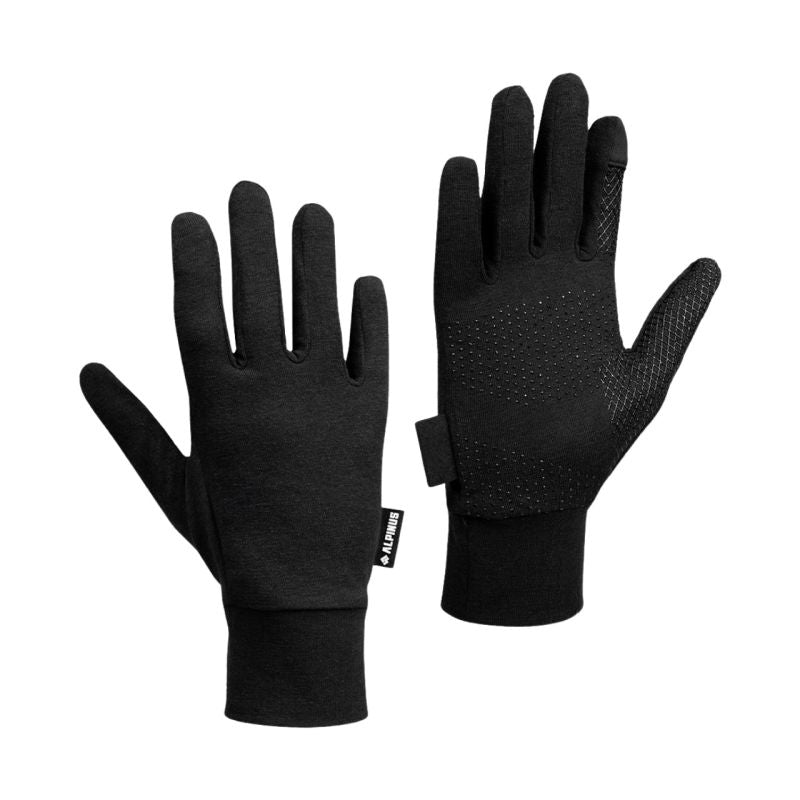 Alpinus Molvik autumn/spring gloves black DO11767