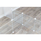 Indoor run, for guinea pigs/rabbits, white, 140 x 35 x 70 cm Dla małych zwierząt/Kojce i wybiegi Your Sports Performance