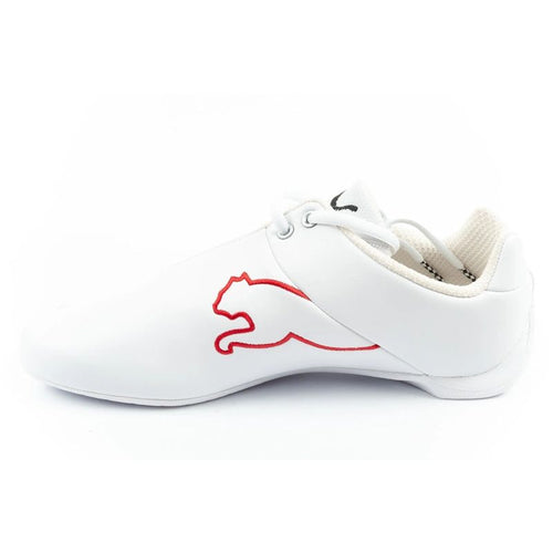 Puma men's sports shoes Ferrari Future Cat white natural leather fashionable