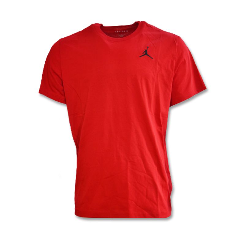 Air Jordan Jumpman Embroidery T-Shirt red - DC7485-687 Odzież/Odzież na co dzień Your Sports Performance