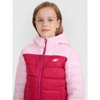 Girls' down jacket with synthetic filling 4F 4FJRAW25TDJAF0771-54S 4f