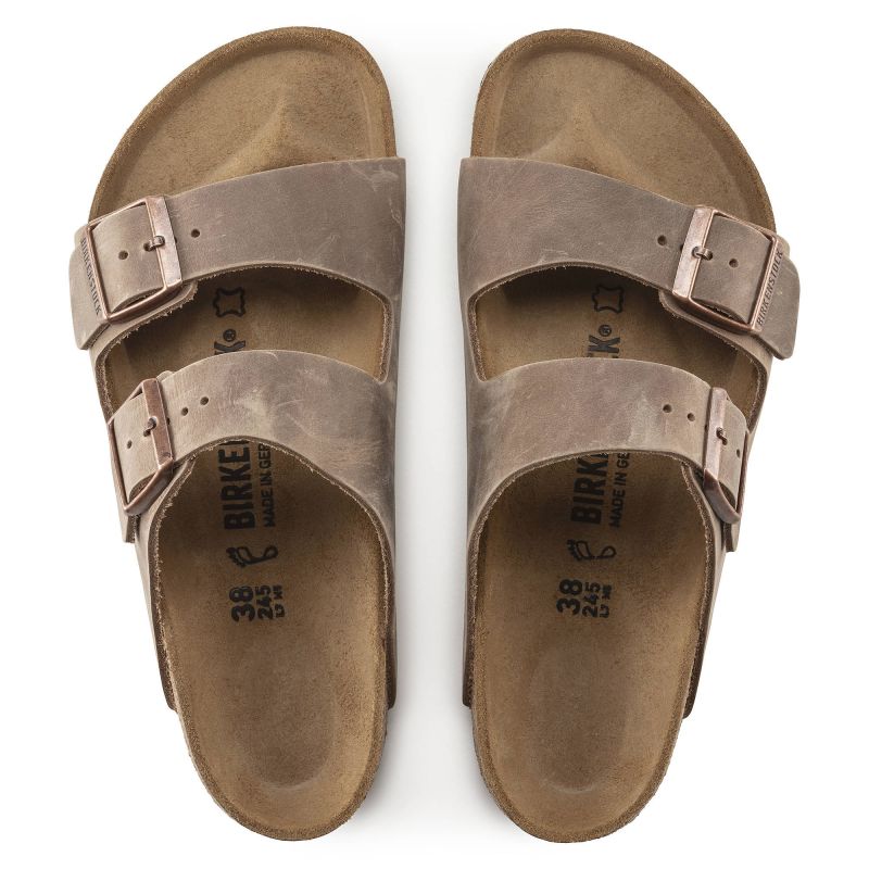 Birkenstock Arizona Tabacco Brown Men's/Women's Brown Regular Wide Flip-Flops (0352201) Footwear/Lifestyle/Birkenstock/Klapki/chodaki Birkenstock