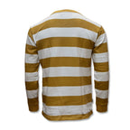 Men's Taikan Striped Crew Sweatshirt - 1306004.TAN Taikan