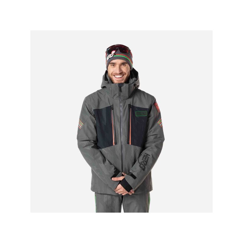 Rossignol Hero Course Jkt Jacket Gray Import z PMSport Your Sports Performance