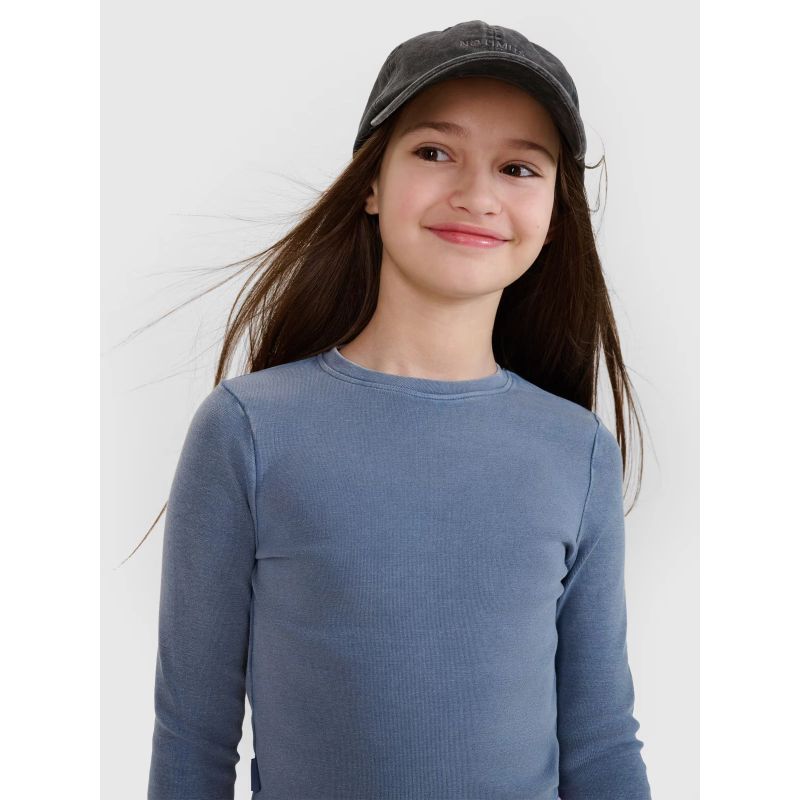 Longsleeve slim crop top plain girls 4F 4FJWSS25TLONF430-32S *Kategoria tymczasowa Your Sports Performance