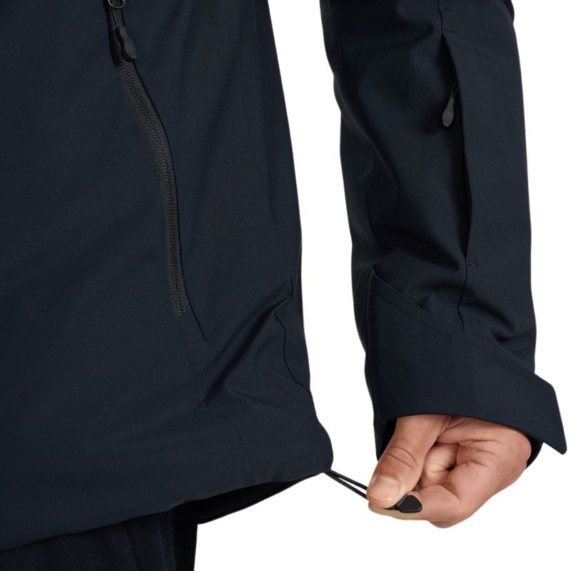 Men's ski jacket 4F M0787 deep black 4FWAW25TTJAM0787 20S In preparation Your Sports Performance